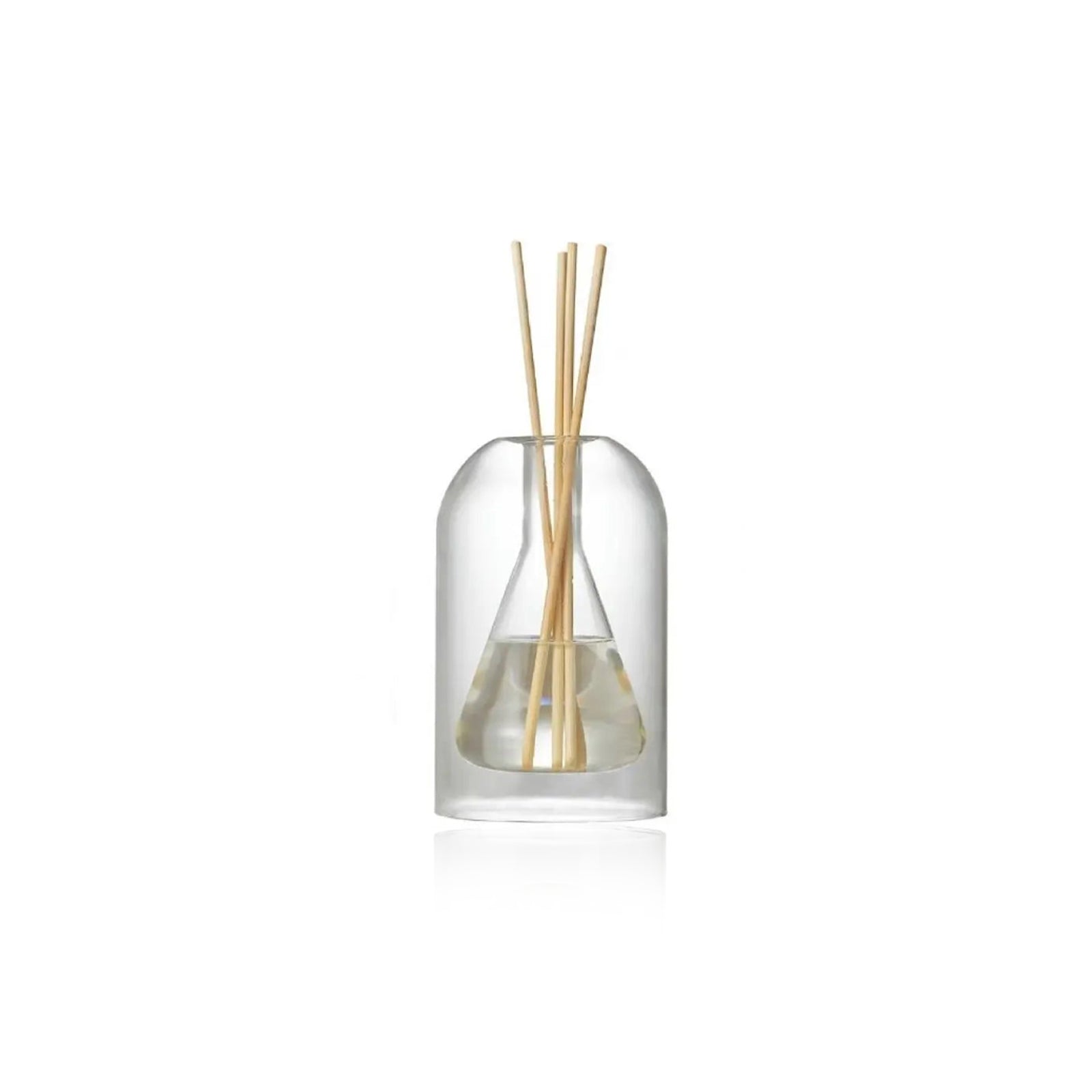 Double Glass Diffuser Bottle | Durable, Stylish Aromatherapy Vessel for Home Fragrance