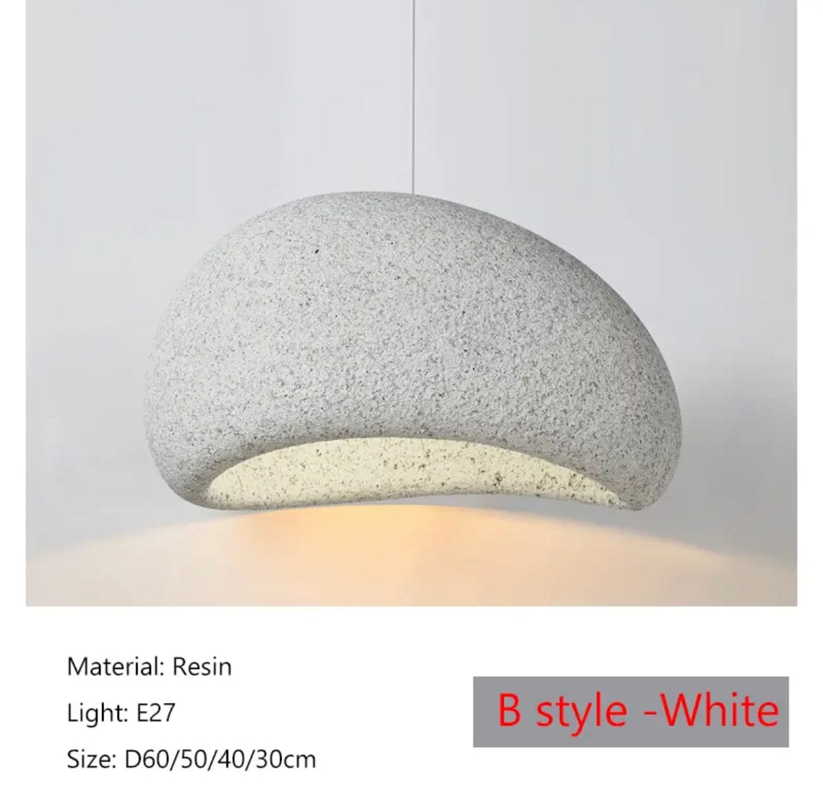 Speckled Wabi Lights lamp