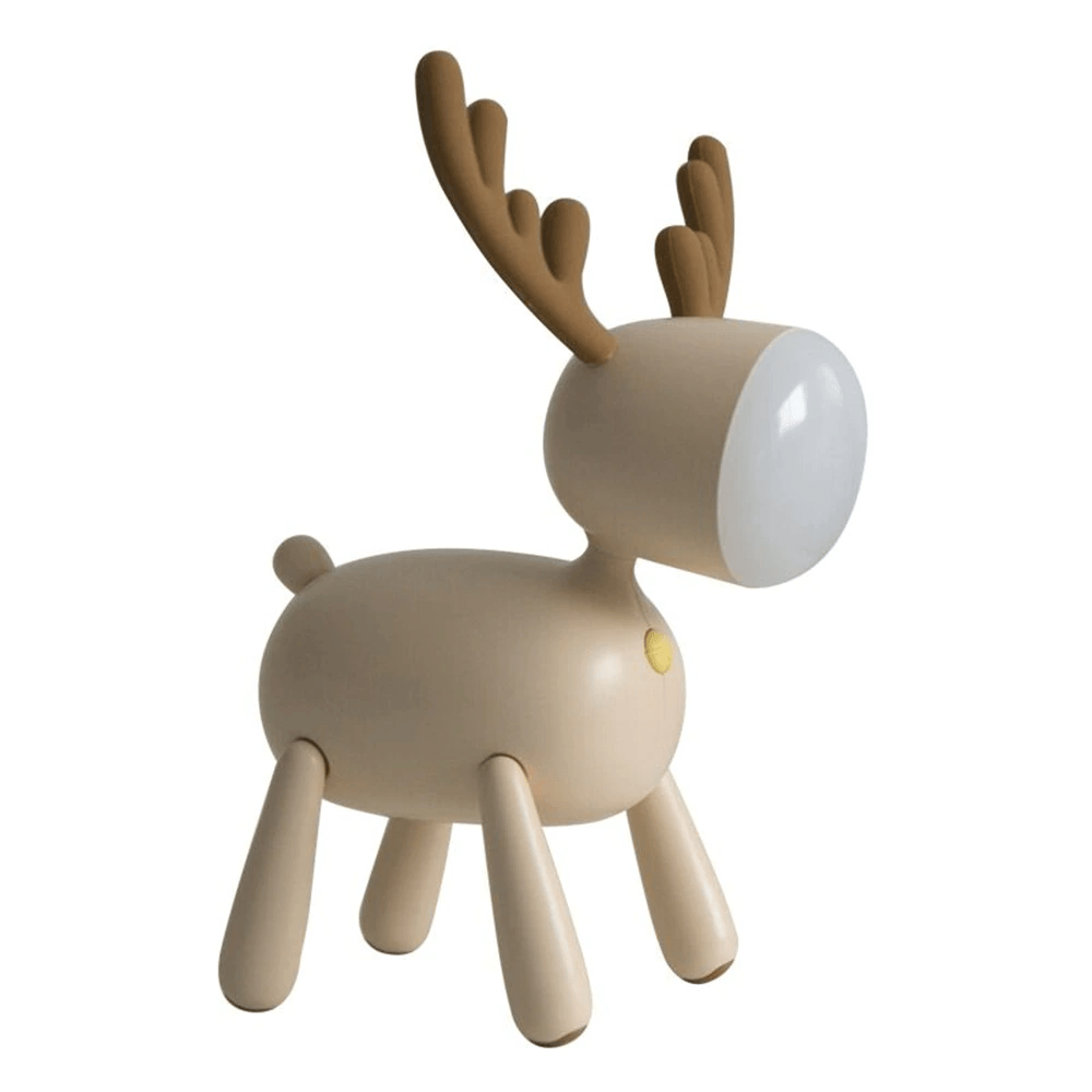 USB Rechargeable Cute Deer LED Night Lamp