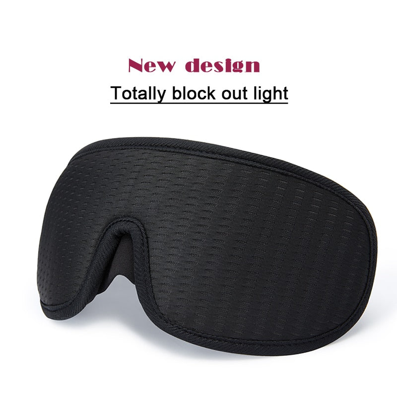 3D Sleep Mask | Light Blocking & Soft Padded