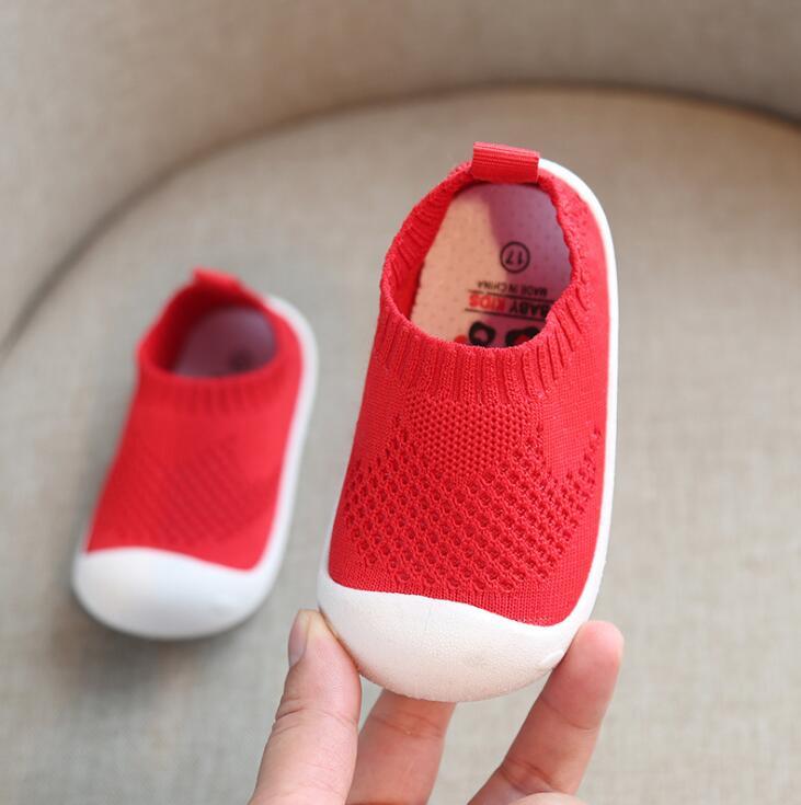 Breathable non-slip baby shoes