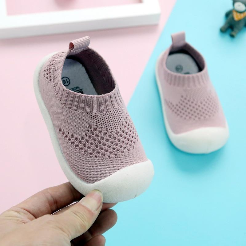 Breathable non-slip baby shoes