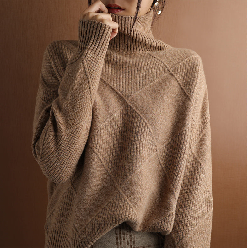 Adelle™ Cashmere Turtleneck Sweater