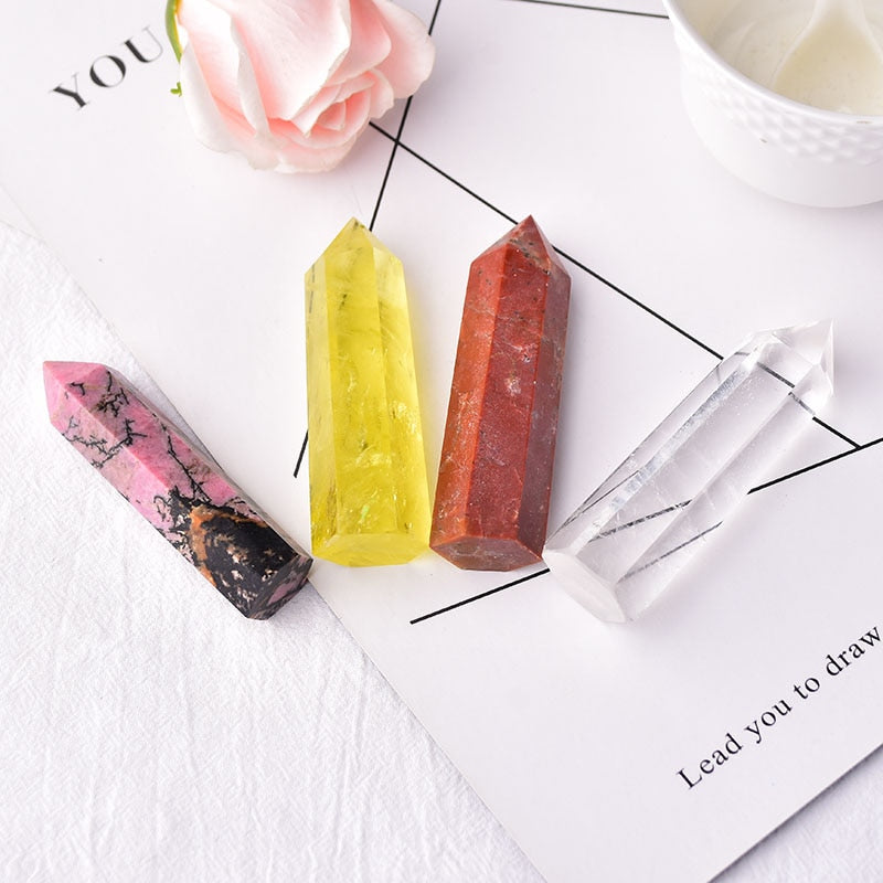 Crystal Miniature Obelisk Decor