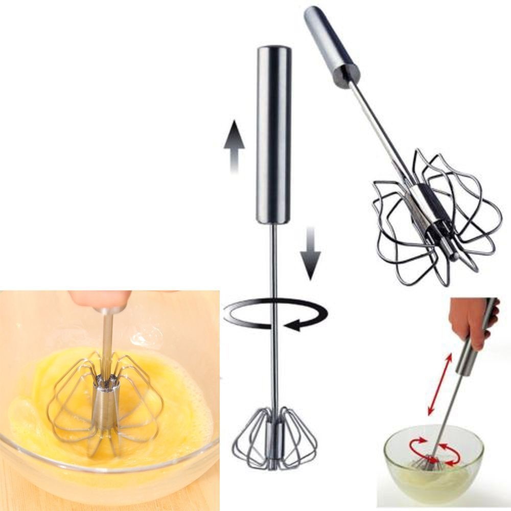 1-Delige RVS Easy Beater Whisk Mixer