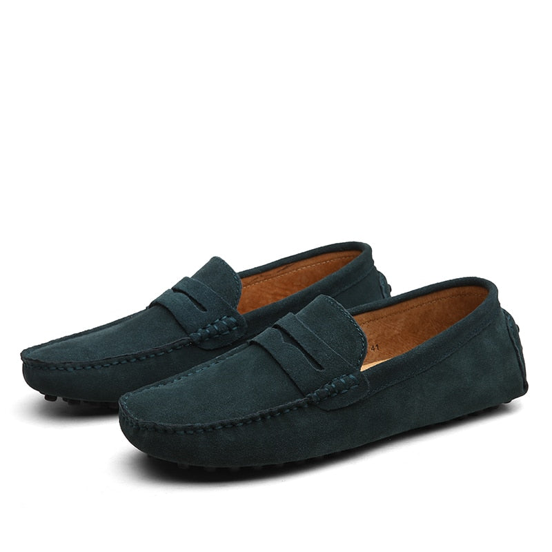 Vardi Marco Elegant suede loafers for the modern man