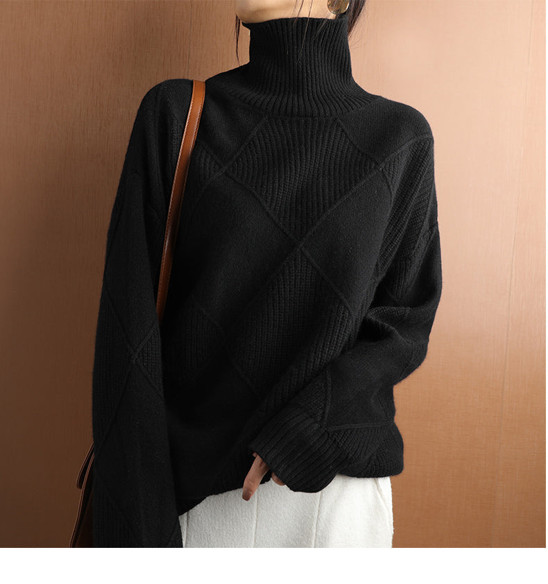 Adelle™ Cashmere Turtleneck Sweater