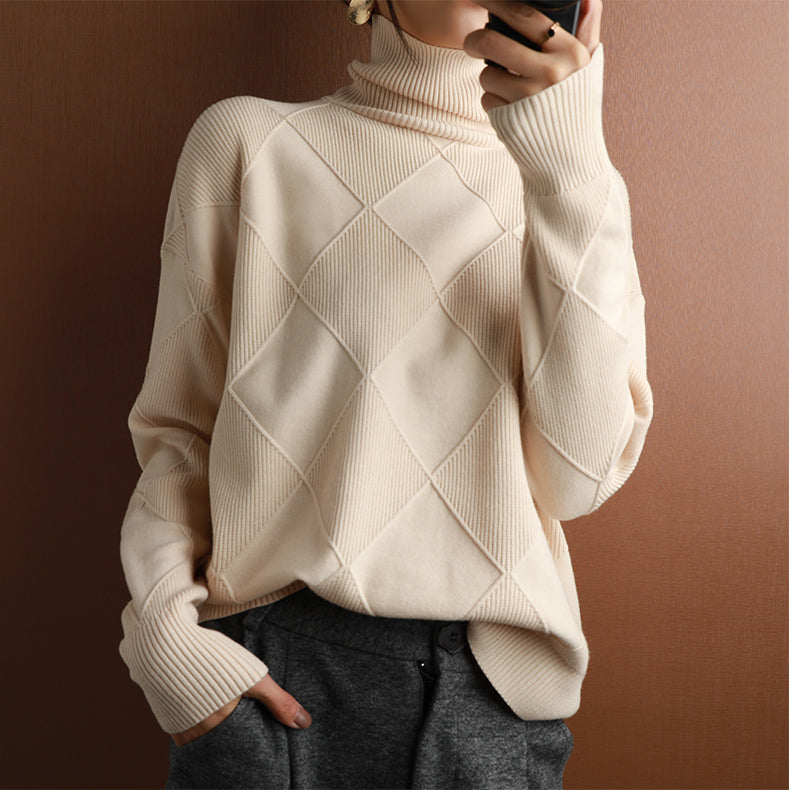 Adelle™ Cashmere Turtleneck Sweater