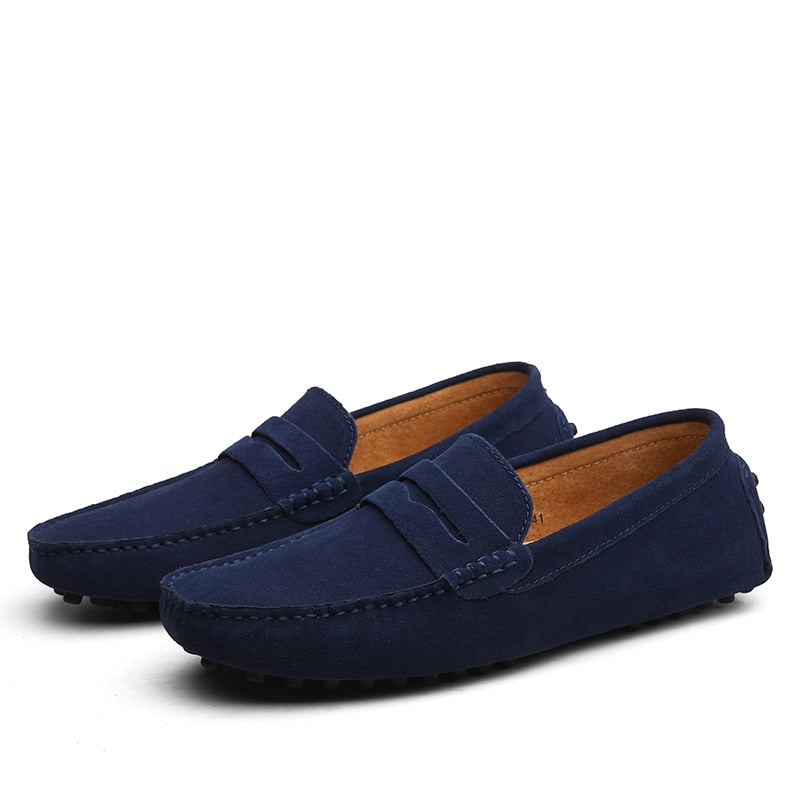 Vardi Marco Elegant suede loafers for the modern man