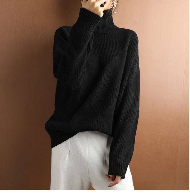 Adelle™ Cashmere Turtleneck Sweater