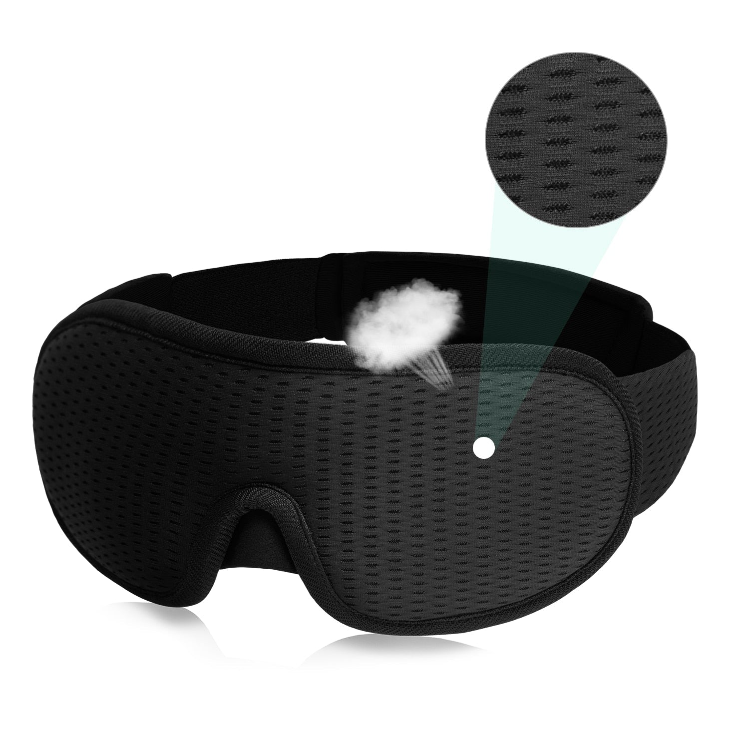 3D Sleep Mask | Light Blocking and Soft Padded