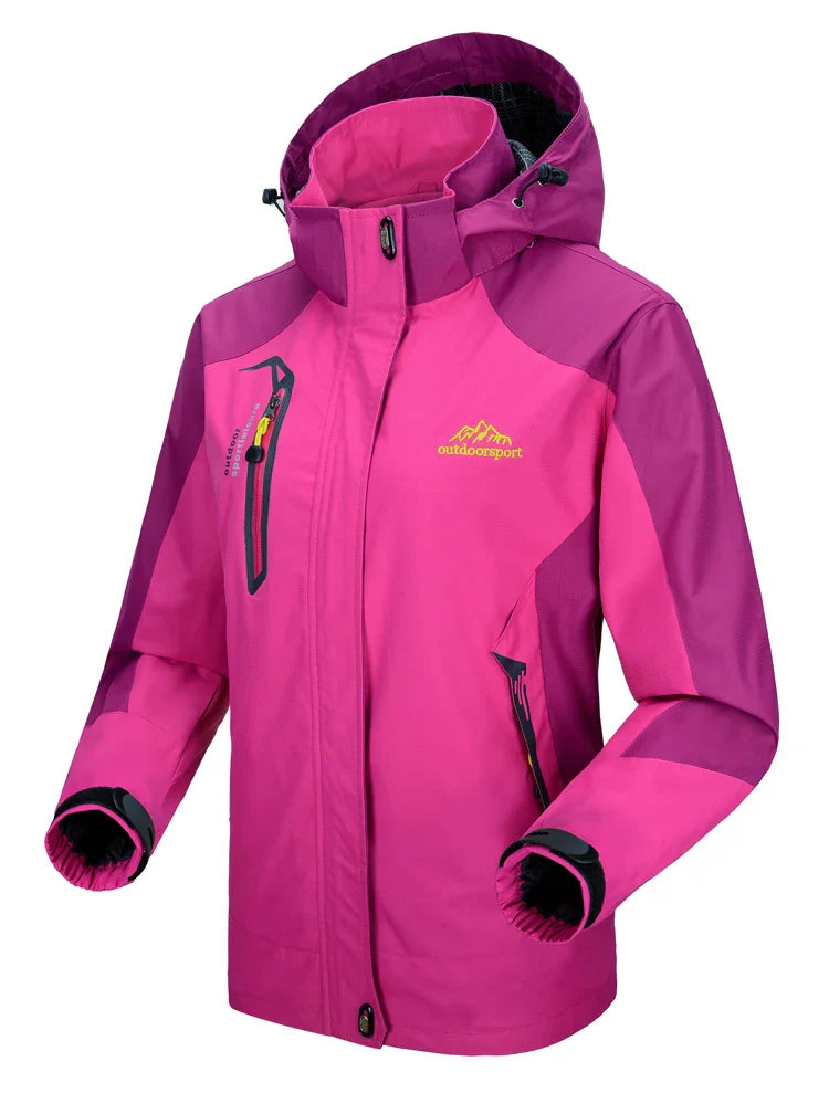 Women's Autumn Outdoor Jacket – Waterproof & Windproof for Hiking, Climbing, & Travel