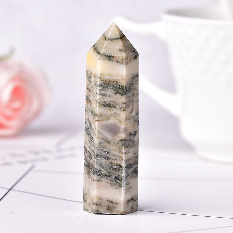 Crystal Miniature Obelisk Decor