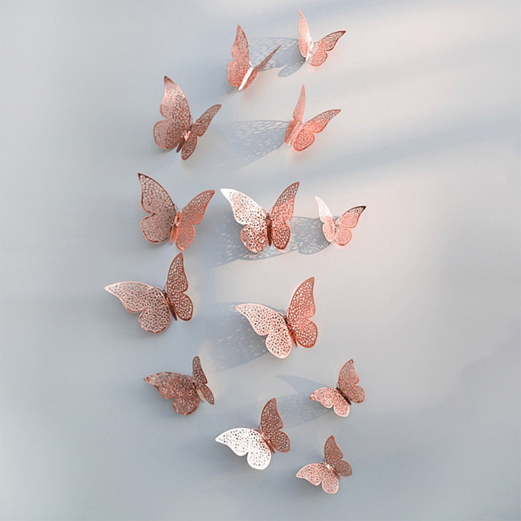 3D Butterfly Wall Stickers | Perfect for Weddings