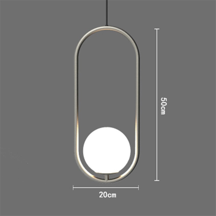 The Berg Sphere Pendant Light