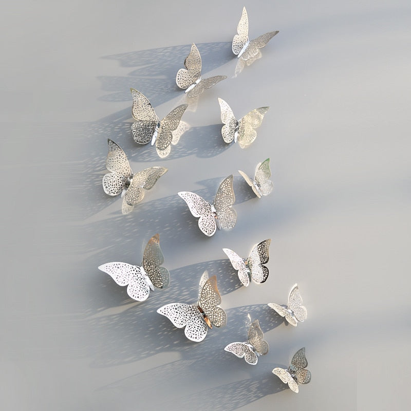 3D Butterfly Wall Stickers | Perfect for Weddings