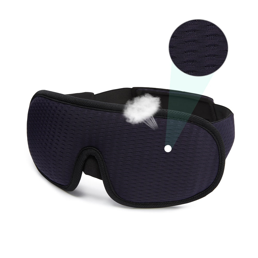 3D Sleep Mask | Light Blocking & Soft Padded