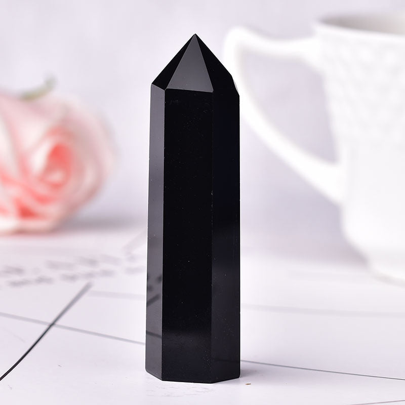 Crystal Miniature Obelisk Decor