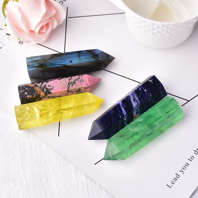 Crystal Miniature Obelisk Decor