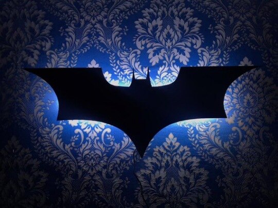 Batman LED Wall Light with Wireless Remote Control and Color Change