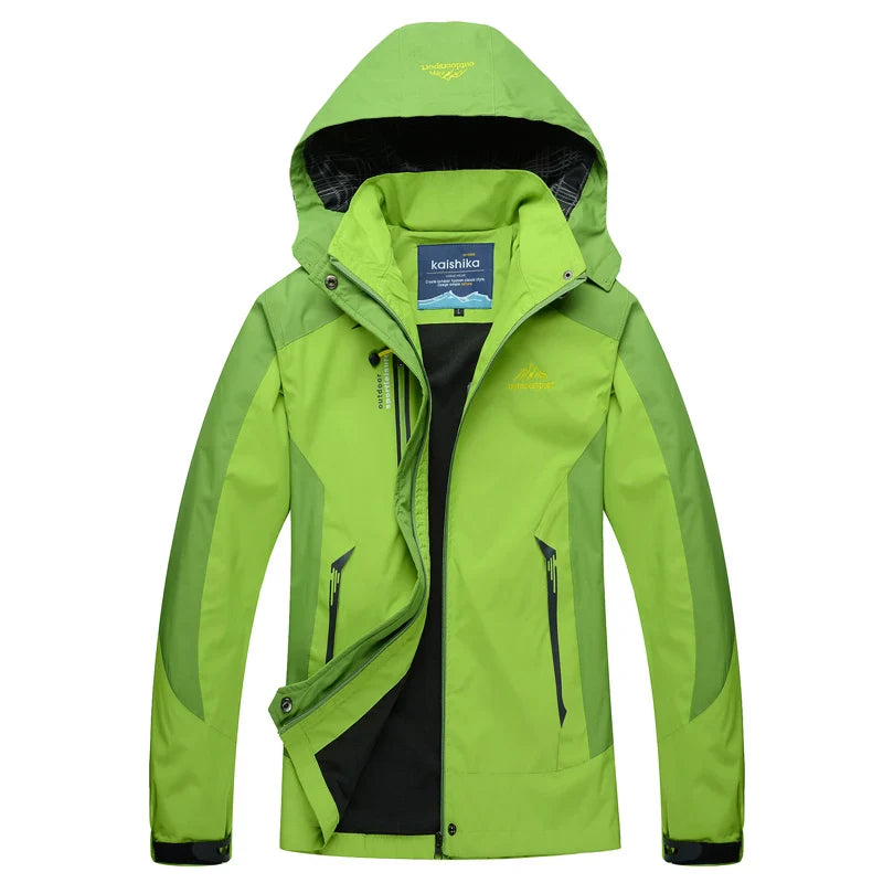 Women's Autumn Outdoor Jacket – Waterproof & Windproof for Hiking, Climbing, & Travel