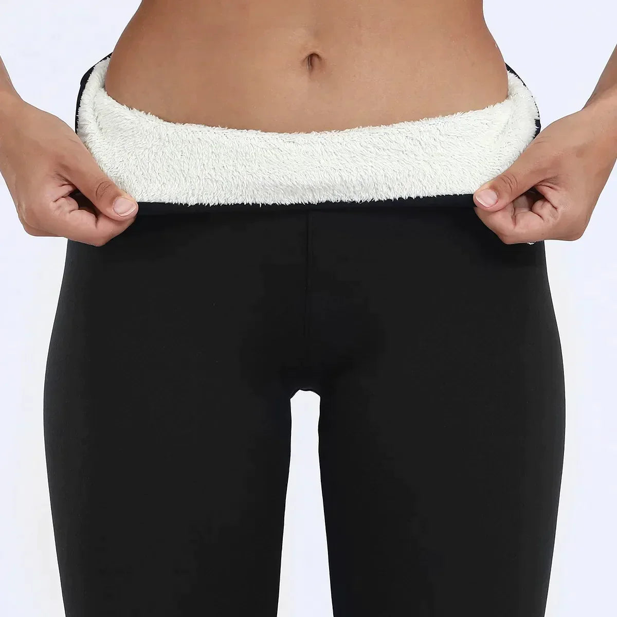 WarmWool Sportleggings - warm winter leggings with fleece