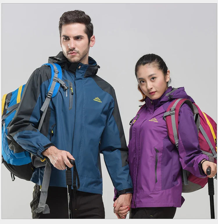 Women's Autumn Outdoor Jacket – Waterproof & Windproof for Hiking, Climbing, & Travel