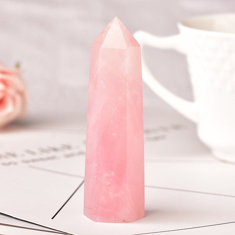 Crystal Miniature Obelisk Decor