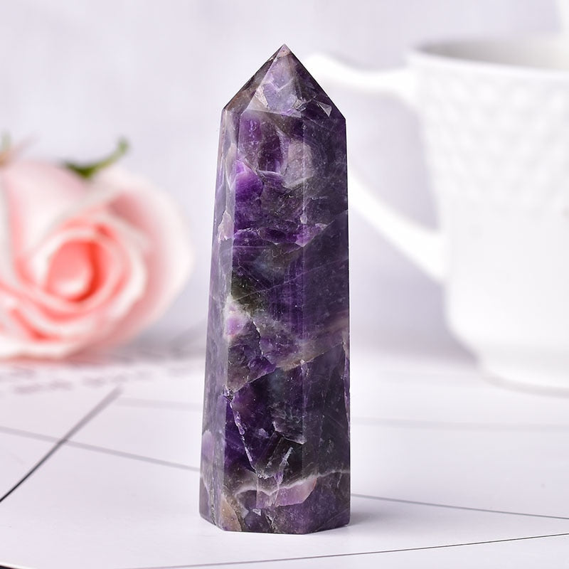 Crystal Miniature Obelisk Decor