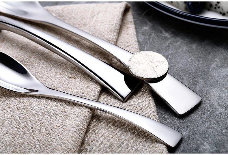 Stainless Steel Cutlery Set Salime Silver Collection