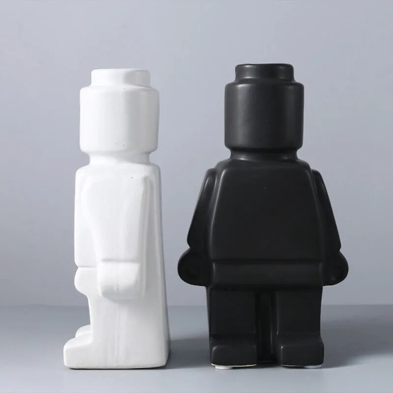 Cute Lego Body Vase