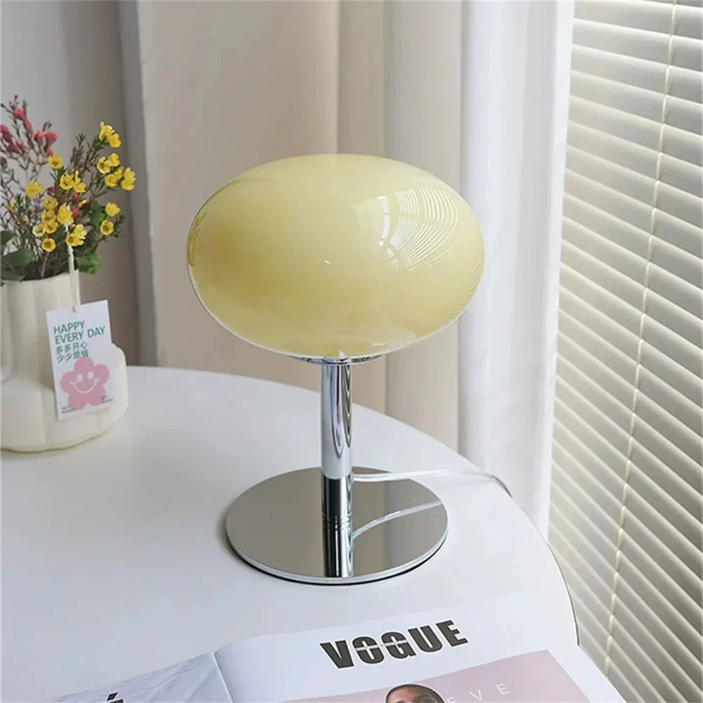 CreamPop - Lollipop cream glass lamp