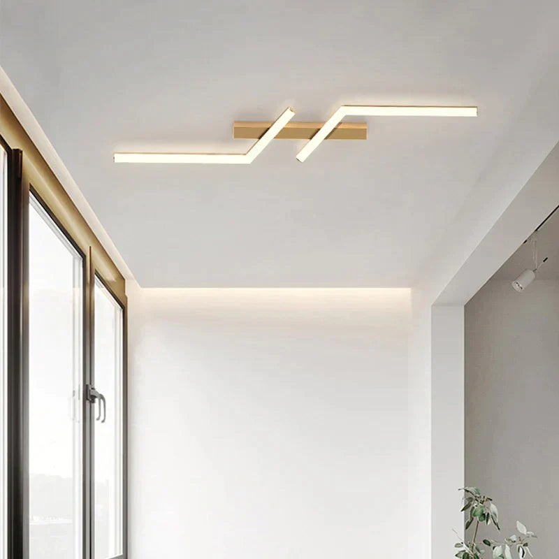 SleekGlow - Ceiling light with LED line lamp