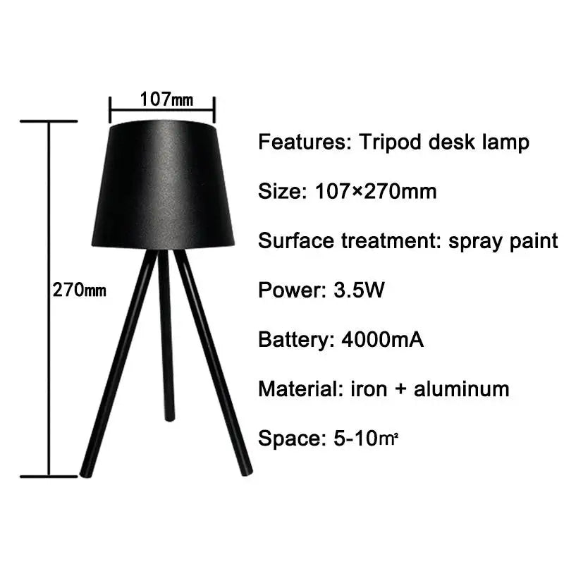 TriLeg - Tripod desk lamp