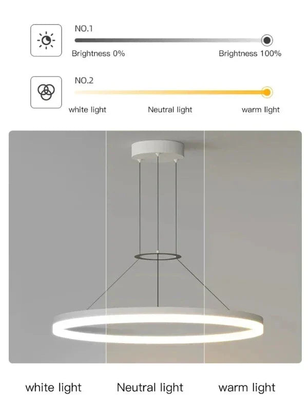 ChicRadiance - Slim hanging lamp