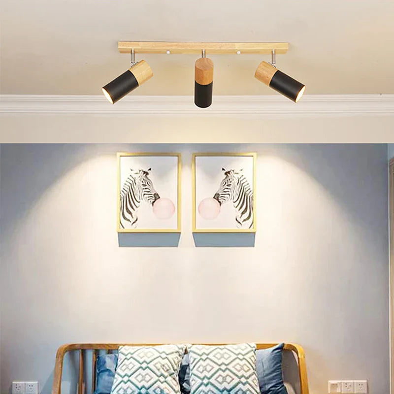 SkyWood - Nordic wooden ceiling light