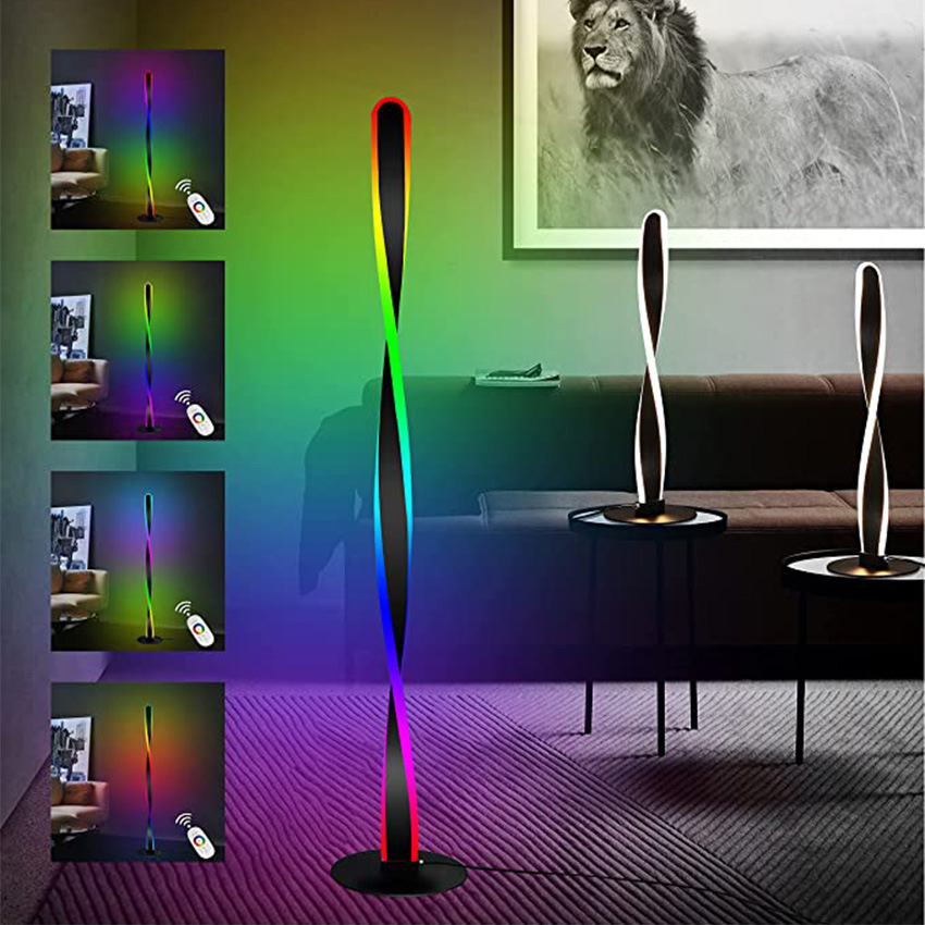 Twisted Floor Lamp