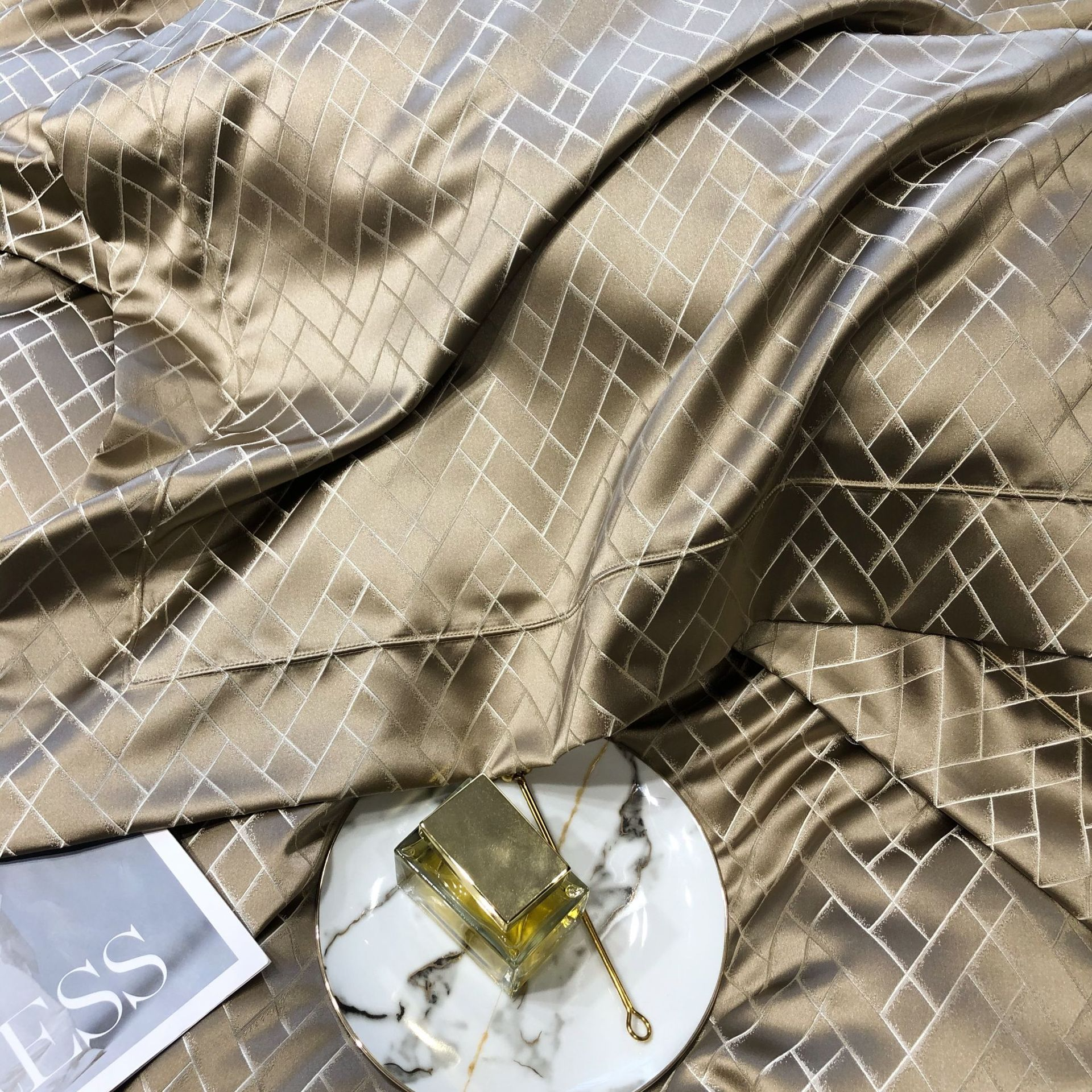 Cotton Satin Bedding Set