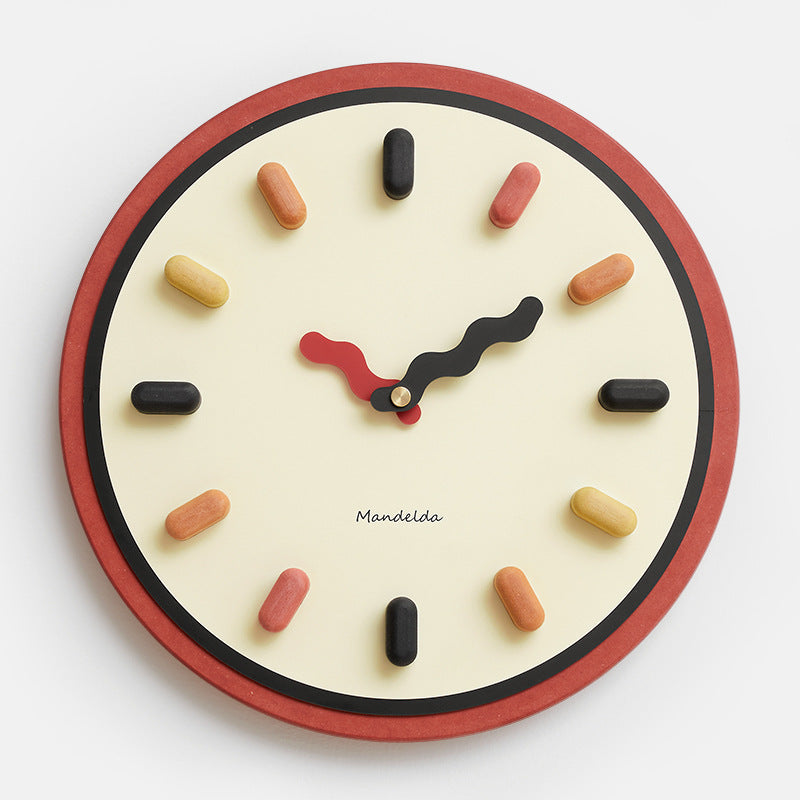 3D Nordic Silent Wall Clock – Eco-Friendly Contemporary Design for Living Rooms