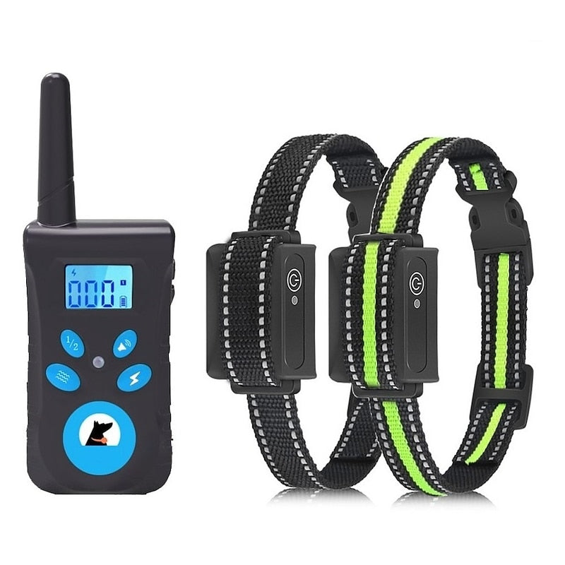 2-in-1 Automatic Anti-Bark and Remote Training Collar