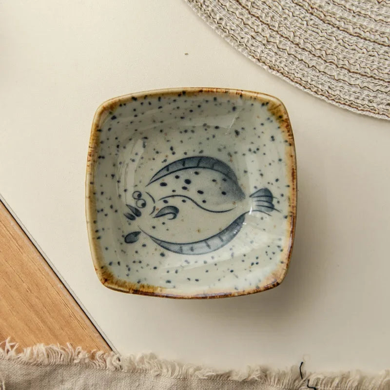 Seaside Ceramic Plates