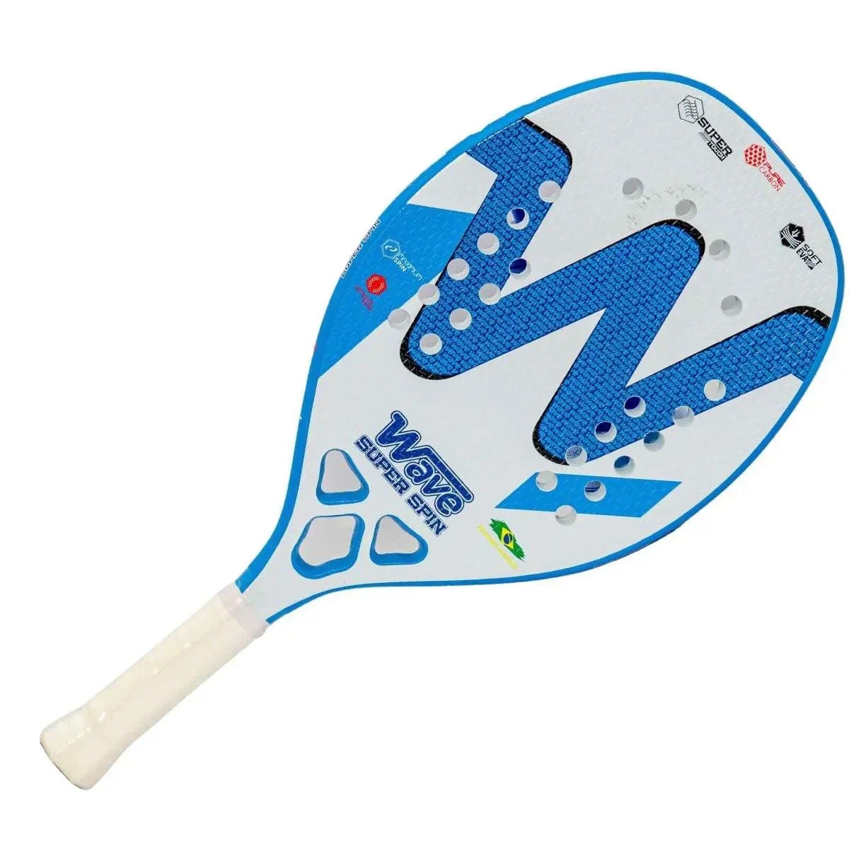 SpinMaster Wave - Beach Tennis Racket van Carbon