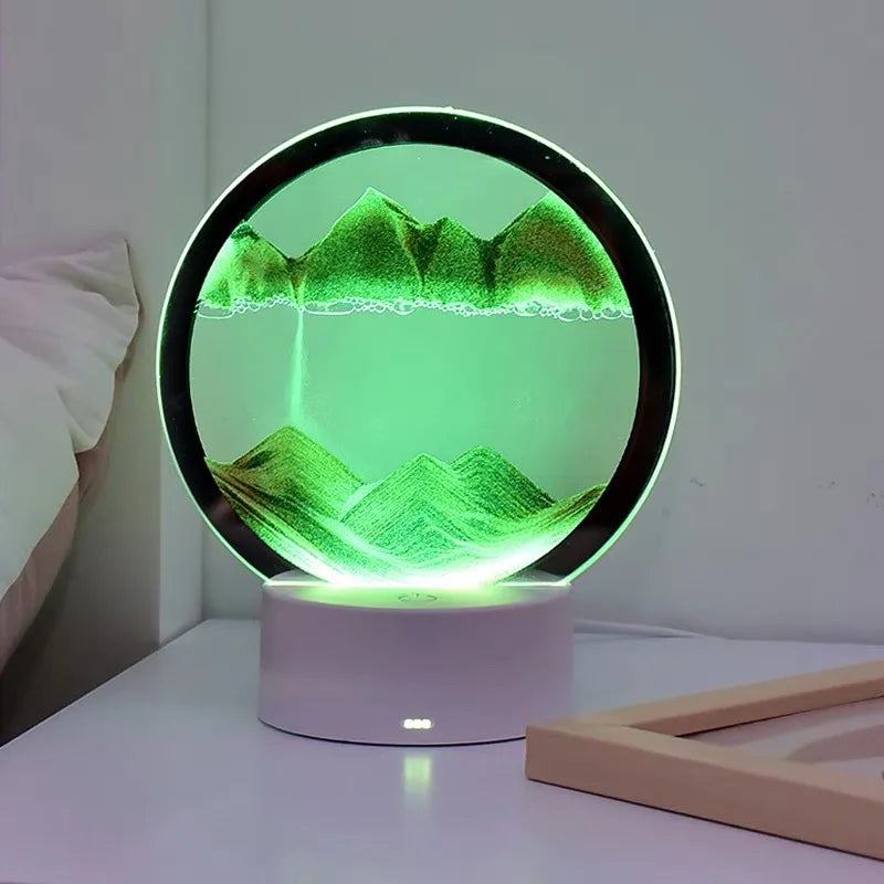 Creative Sand Lamp – Decompression, Light Art