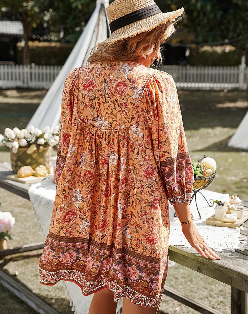 Cassie Bohemian Dress