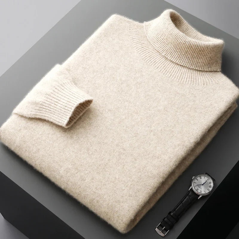 Trond: 100% Pure Australian Wool Autumn and winter Sweater