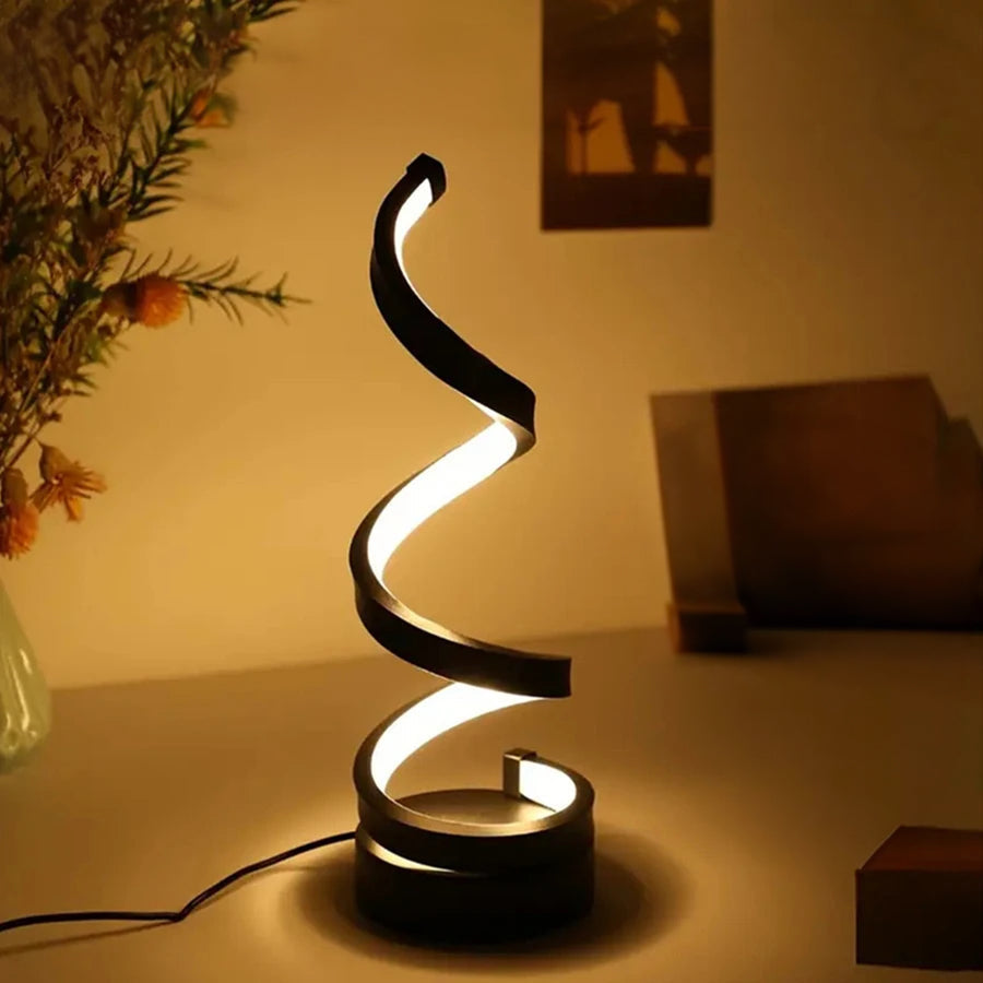 Spiral Modern | Dimmable Desk Lamp