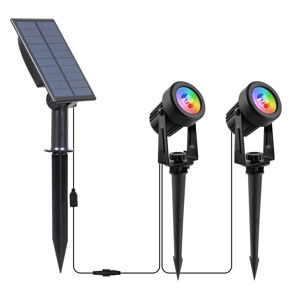 Solar Spotlight Waterproof IP65 Solar Powered LED