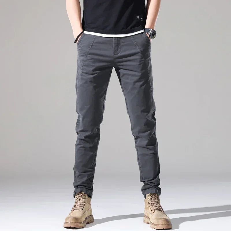 Stretch Slim-Fit Chino Pants