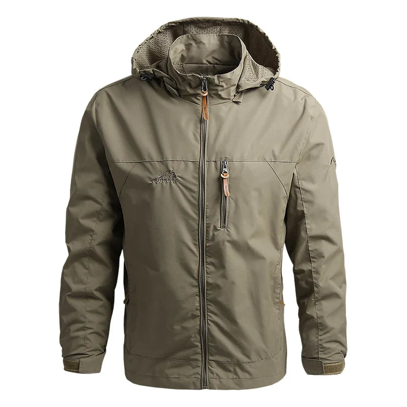 Zeke’s Winter Shield | Men’s Waterproof Windbreaker Jacket