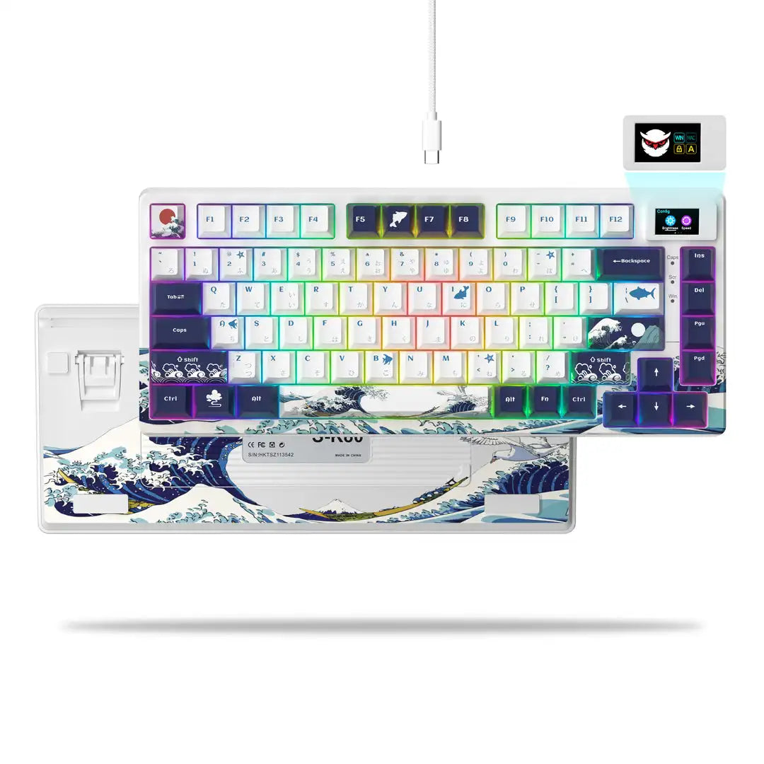 Displayed Gaming Keyboard